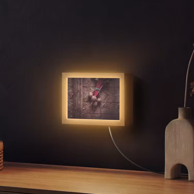 Lightbox - Wandlamp - Groente - Bieten - Rustiek — 2
