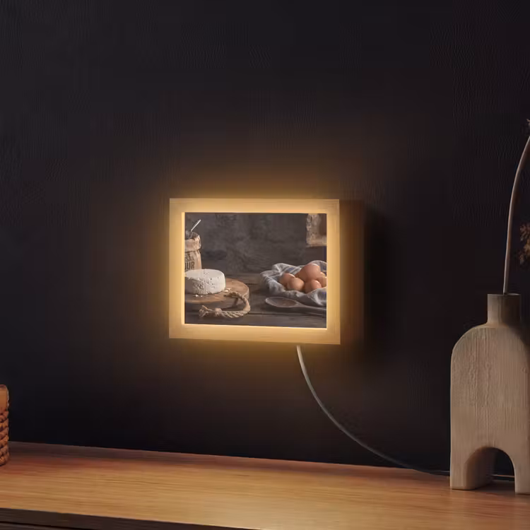 Lightbox - Wandlamp - Meel - Eieren - Eten — 2