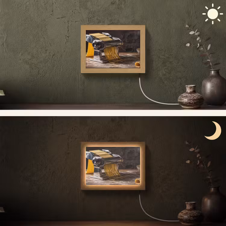 Lightbox - Wandlamp - Pasta - Vers - Koken — 3