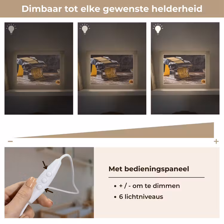 Lightbox - Wandlamp - Pasta - Vers - Koken — 8