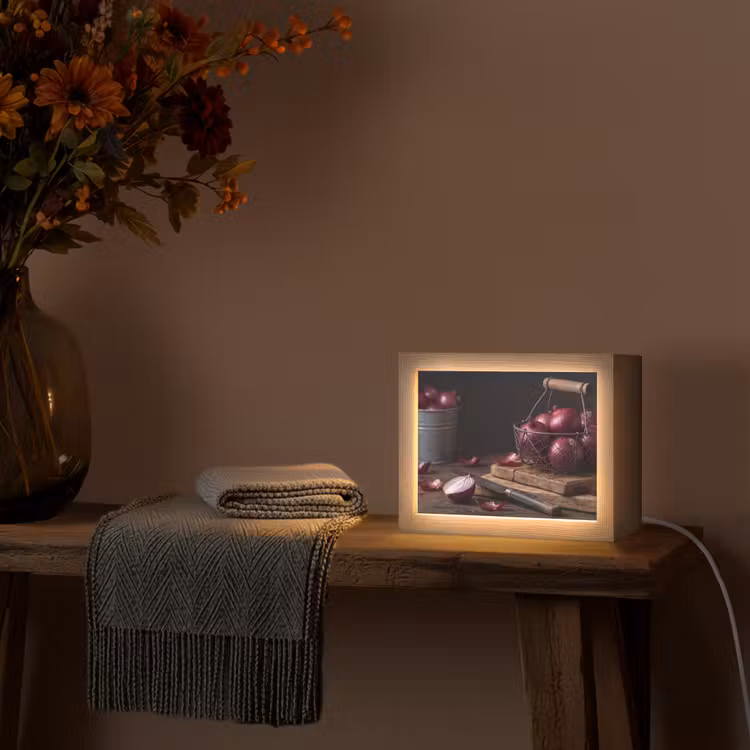 Lightbox - Wandlamp - Ui - Eten - Rustiek — 5