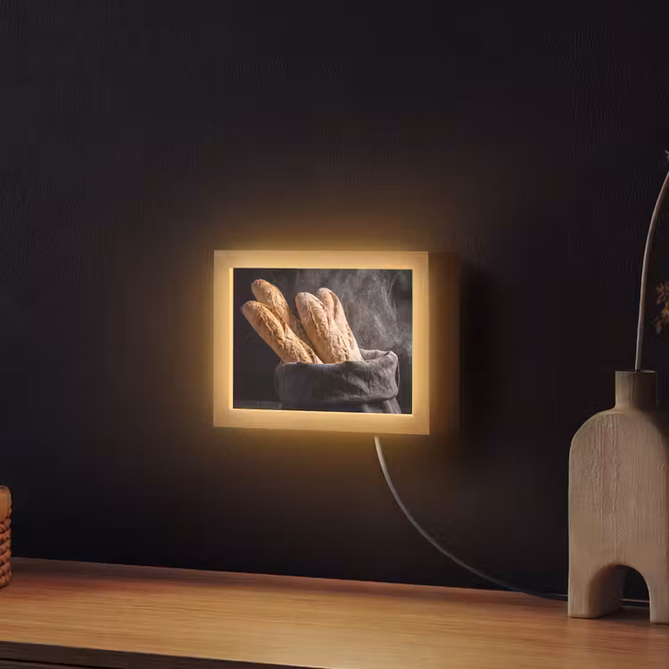 Lightbox - Wandlamp - Brood - Zak - Eten — 2