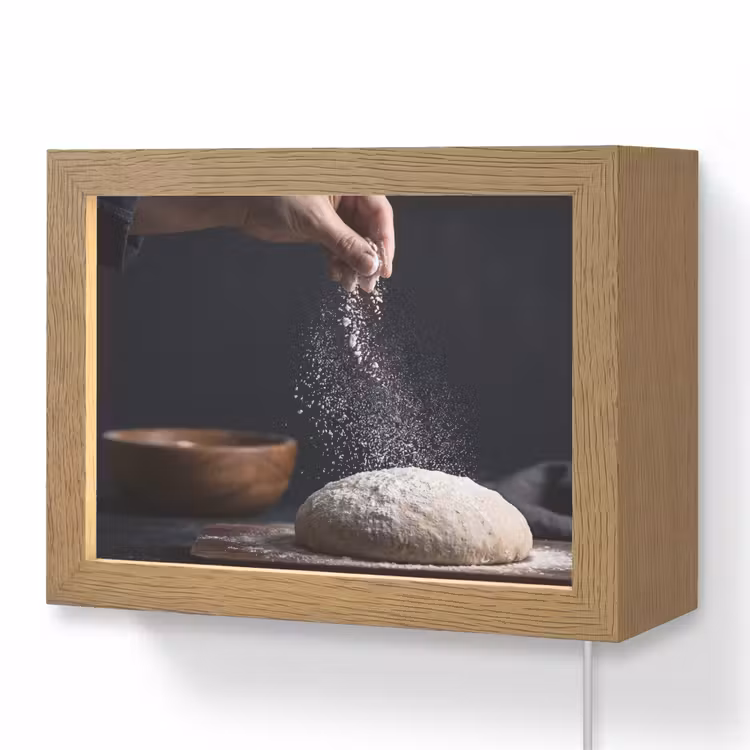 Lightbox - Wandlamp - Deeg - Hand - Bakken — 1