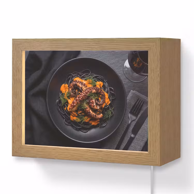 Lightbox - Wandlamp - Eten - Octopus - Modern — 1