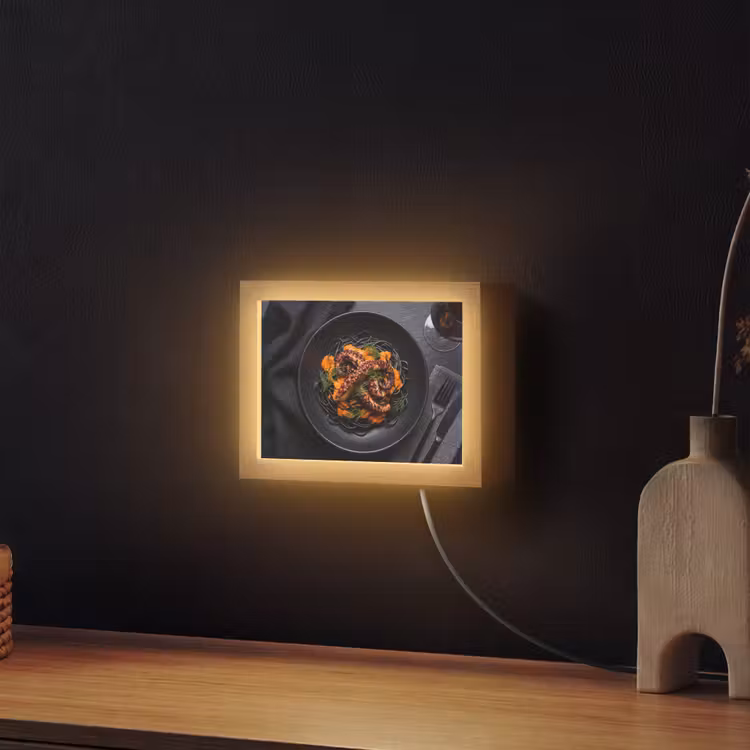 Lightbox - Wandlamp - Eten - Octopus - Modern — 2