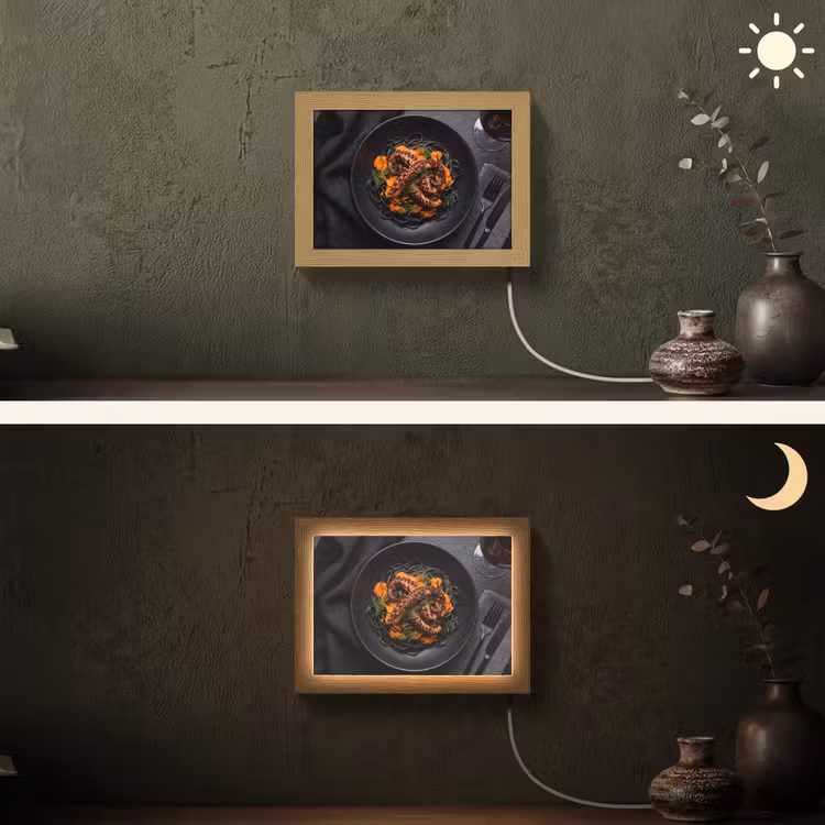 Lightbox - Wandlamp - Eten - Octopus - Modern — 3