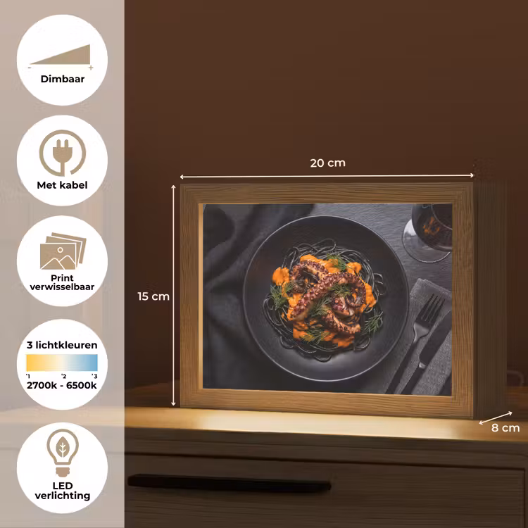 Lightbox - Wandlamp - Eten - Octopus - Modern — 9
