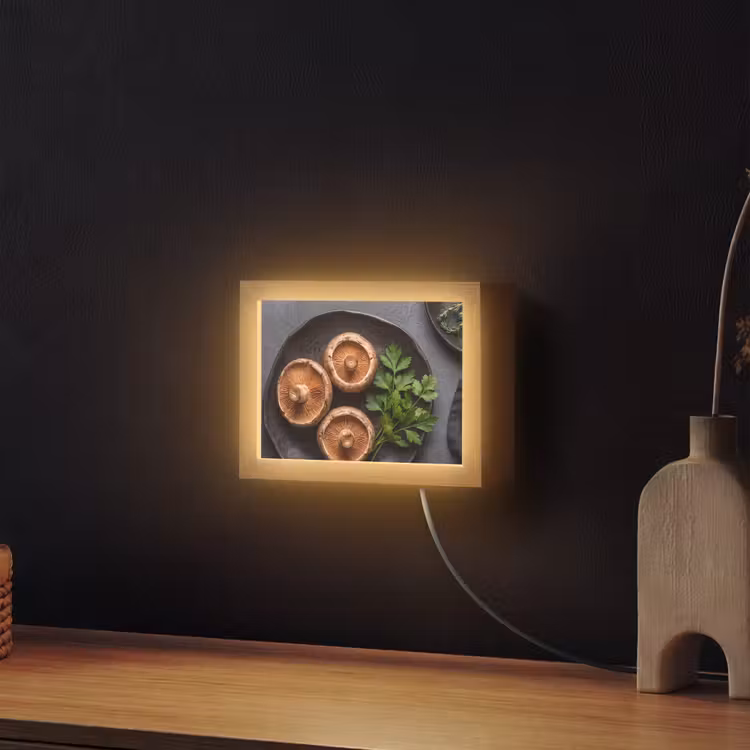 Lightbox - Wandlamp - Paddestoelen - Kruiden - Eten — 2