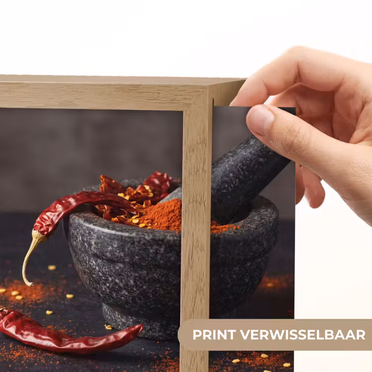 Lightbox - Wandlamp - Specerijen - Vijzel - Rood — 6