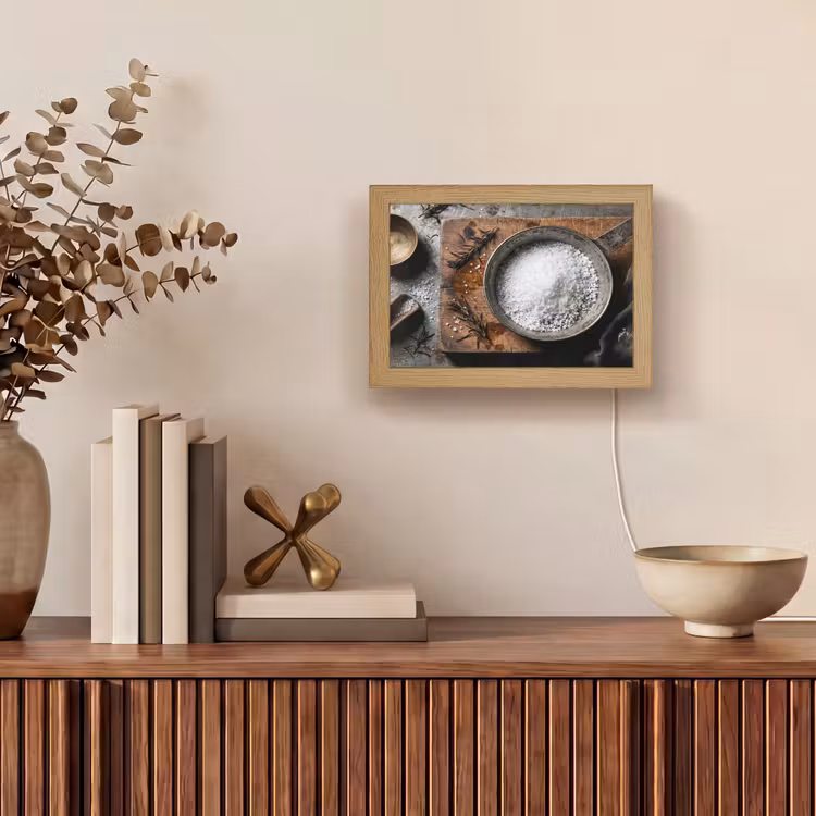 Lightbox - Wandlamp - Zout - Keuken - Rustiek — 4