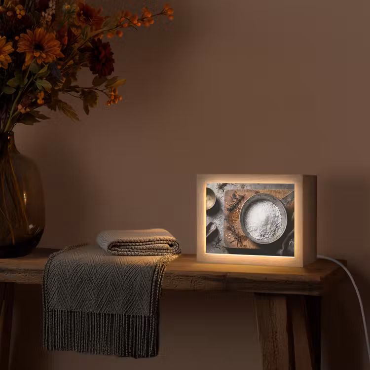 Lightbox - Wandlamp - Zout - Keuken - Rustiek — 5