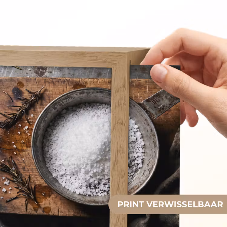 Lightbox - Wandlamp - Zout - Keuken - Rustiek — 6