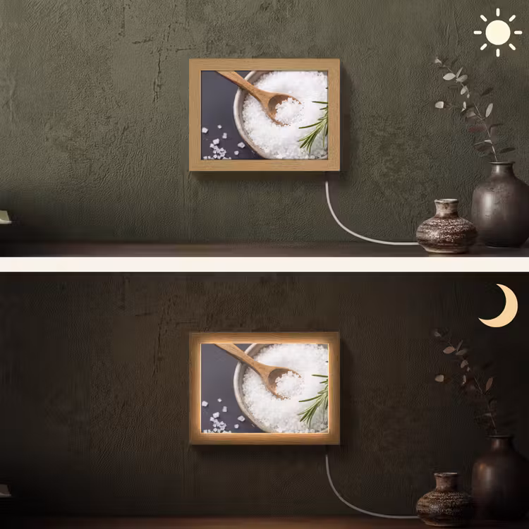 Lightbox - Wandlamp - Zout - Kom - Eten — 3