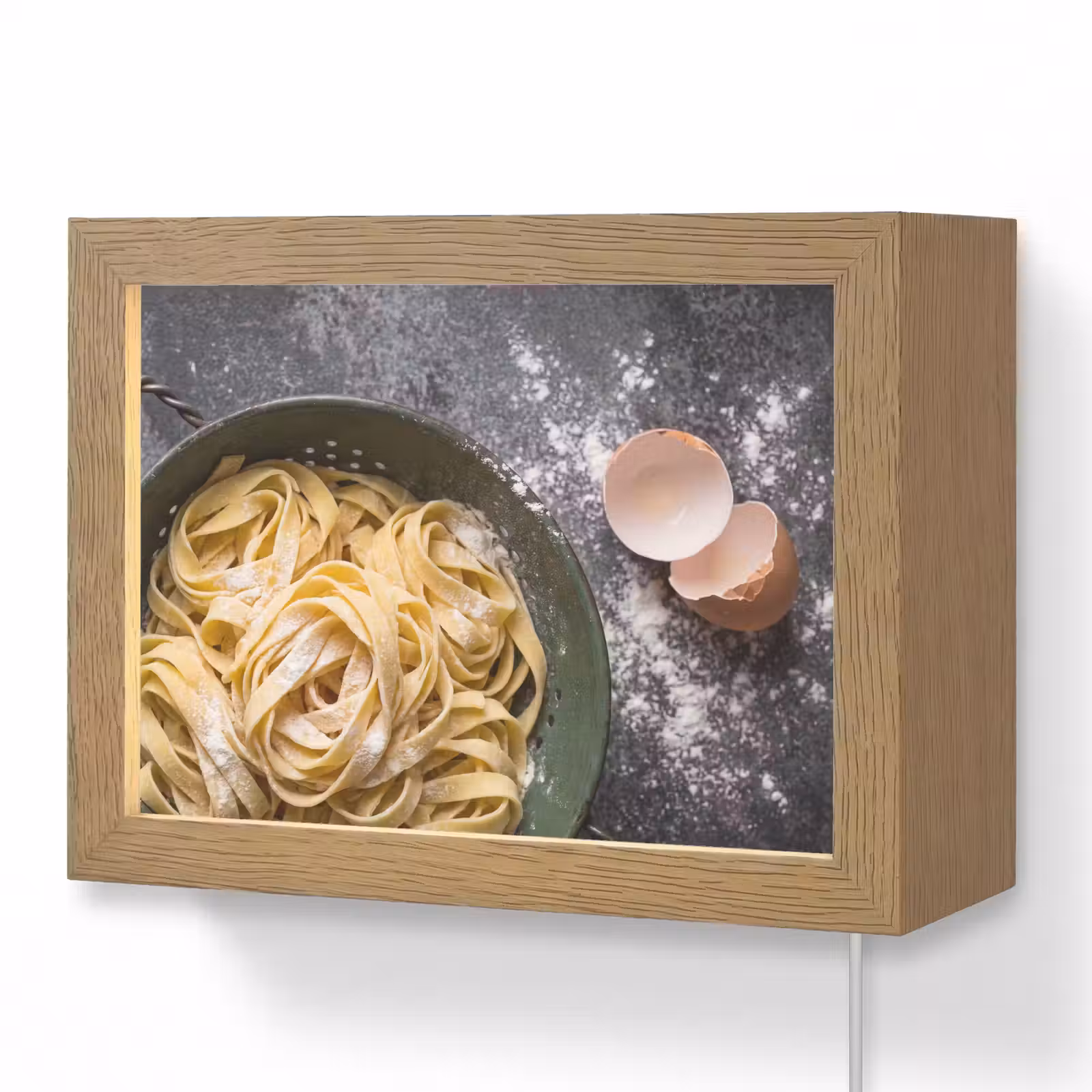 Lightbox - Wandlamp - Pasta - Keuken - Eten — 1