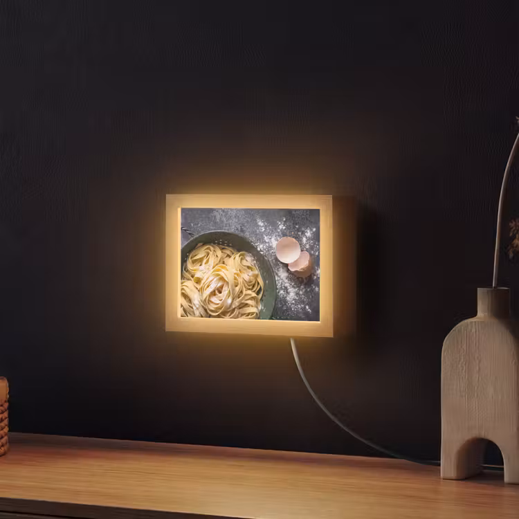 Lightbox - Wandlamp - Pasta - Keuken - Eten — 2