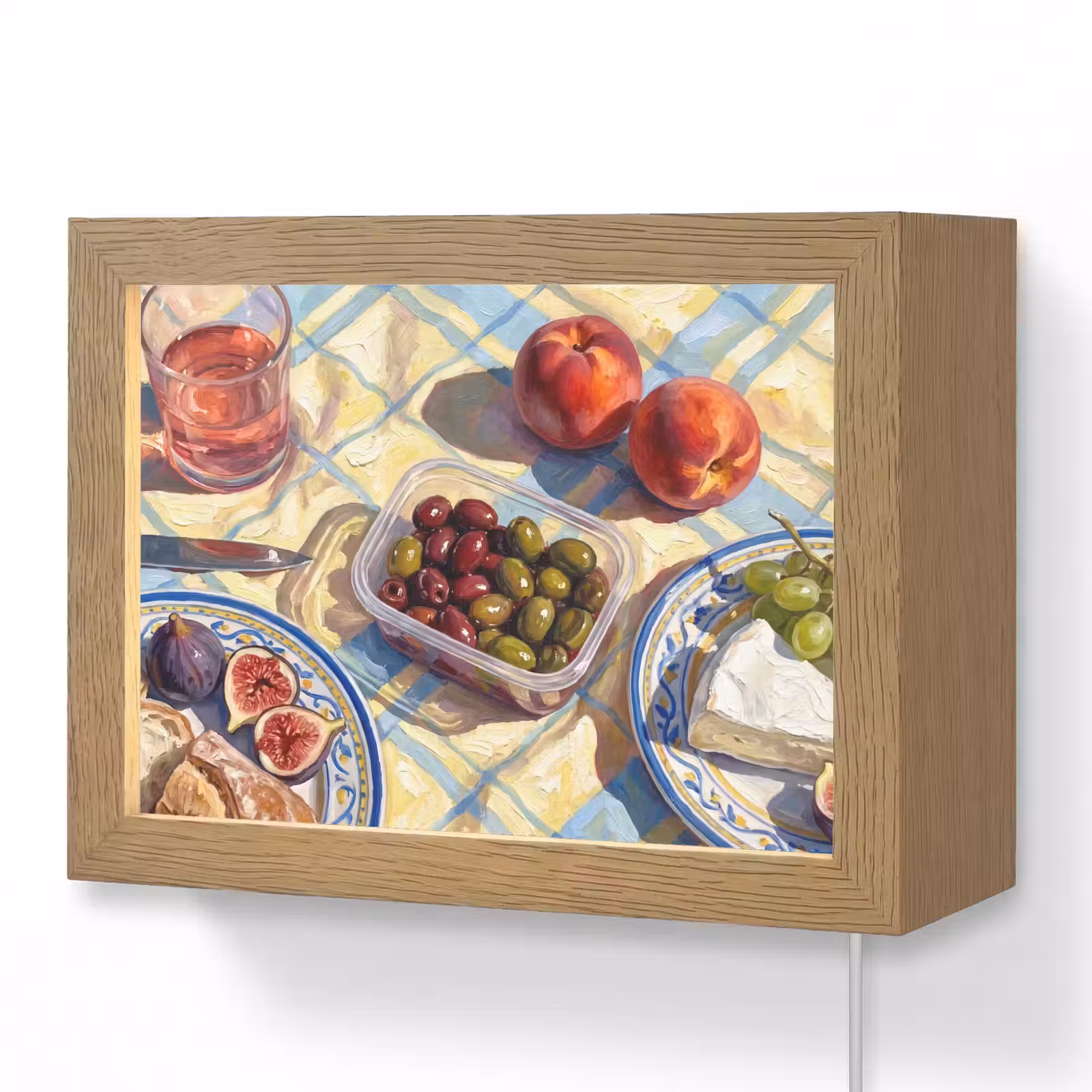 Lightbox - Wandlamp - Eten - Picknick - Zomer — 1