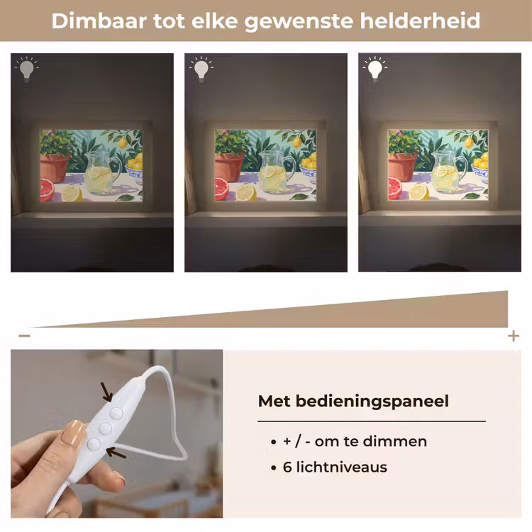 Lightbox - Wandlamp - Citroen limonade zomer — 8