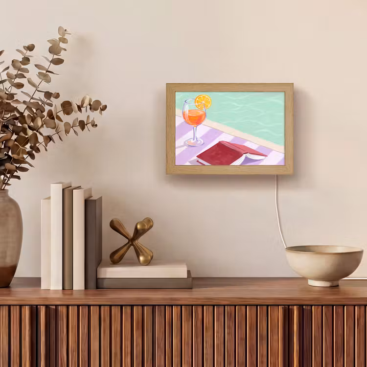 Lightbox - Wandlamp - Cocktail - Zwembad - Zomer — 4