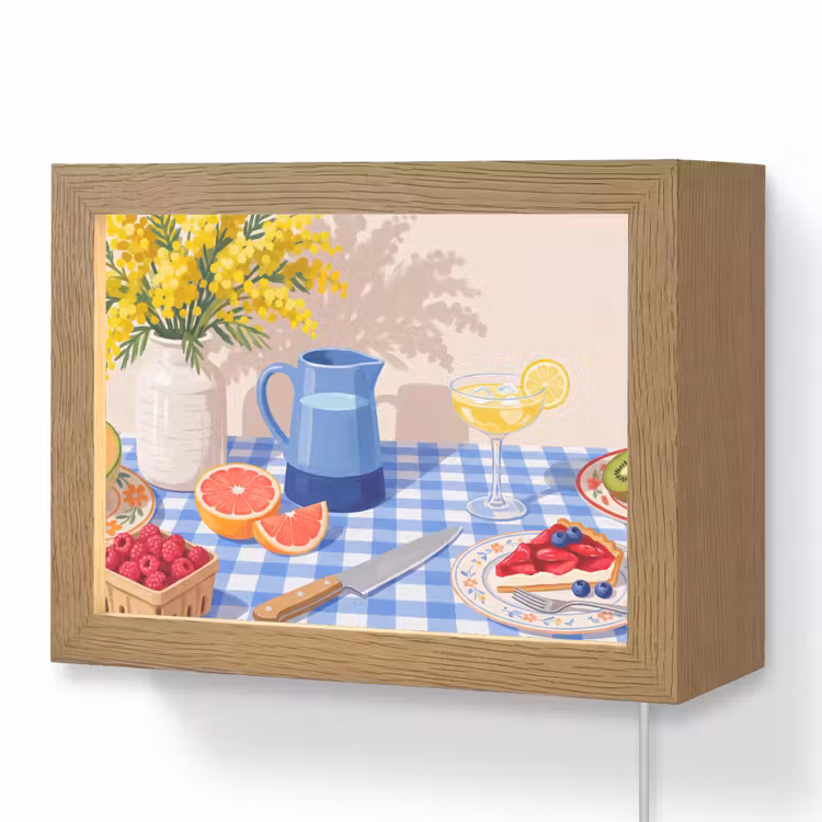 Lightbox - Wandlamp - Eten - Fruit - Zomer — 1