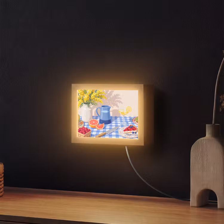 Lightbox - Wandlamp - Eten - Fruit - Zomer — 2