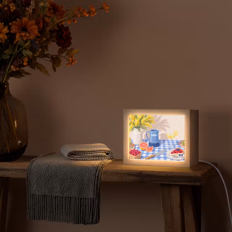 Lightbox - Wandlamp - Eten - Fruit - Zomer — 5