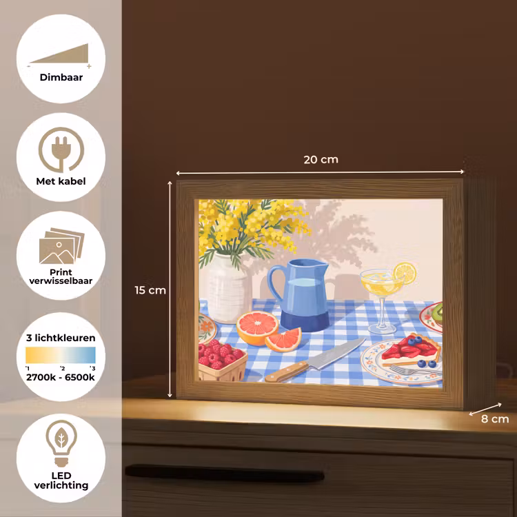 Lightbox - Wandlamp - Eten - Fruit - Zomer — 9