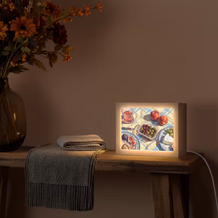Lightbox - Wandlamp - Eten - Picknick - Zomer — 5