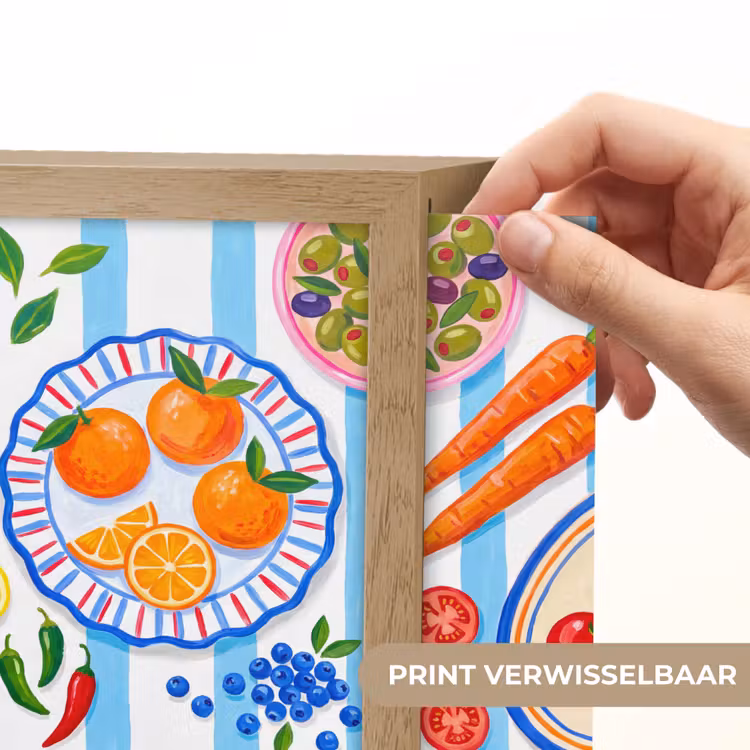 Lightbox - Wandlamp - Eten - Vers - Illustratie — 6