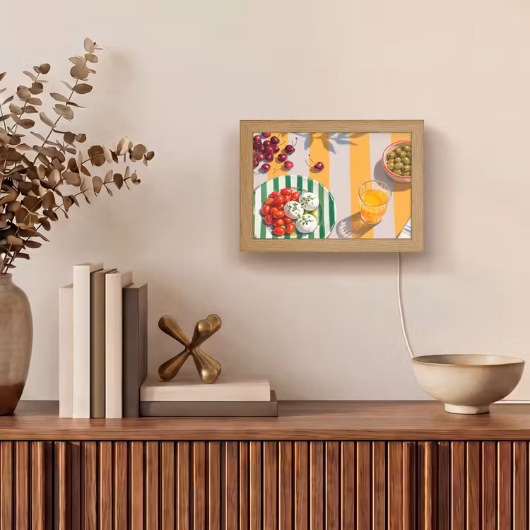 Lightbox - Wandlamp - Eten - Zomer - Kleurrijk — 4