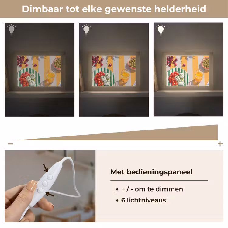 Lightbox - Wandlamp - Eten - Zomer - Kleurrijk — 8