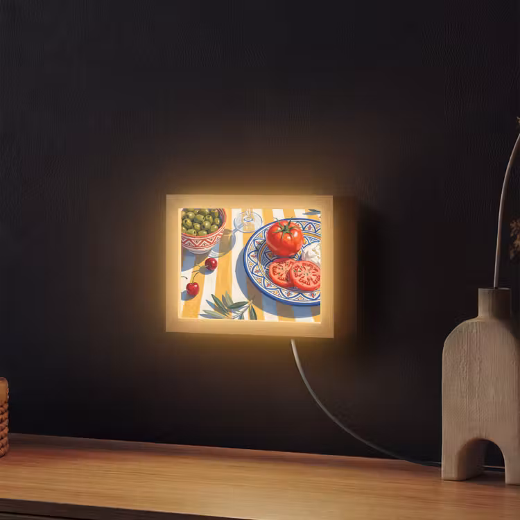 Lightbox - Wandlamp - Fruit - Groenten - Kunst — 2