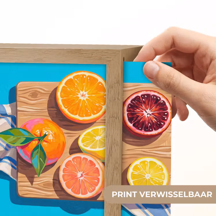 Lightbox - Wandlamp - Fruit - Snijplank - Blauw — 6