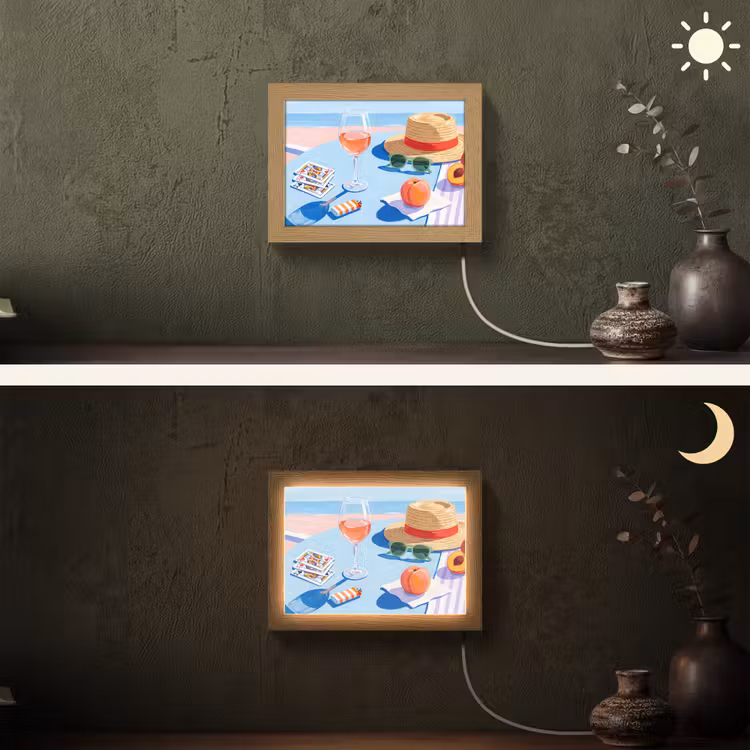 Lightbox - Wandlamp - Strand - Picknick - Zomer — 3