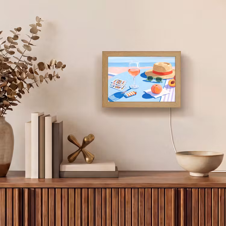 Lightbox - Wandlamp - Strand - Picknick - Zomer — 4