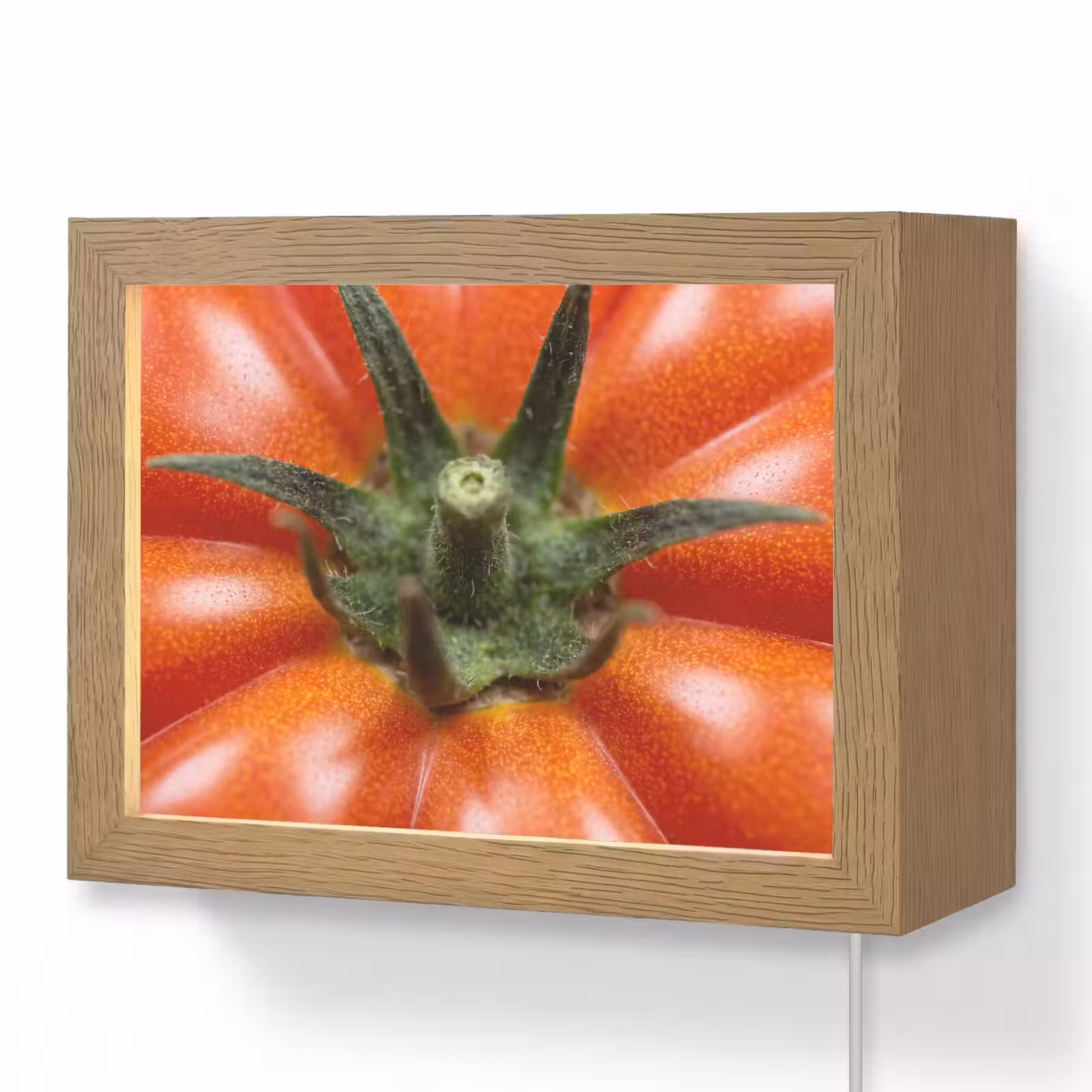 Lightbox - Wandlamp - Eten - Tomaat - Rood — 1