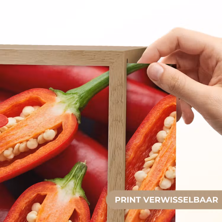 Lightbox - Wandlamp - Chilipeper - Open - Rood — 6