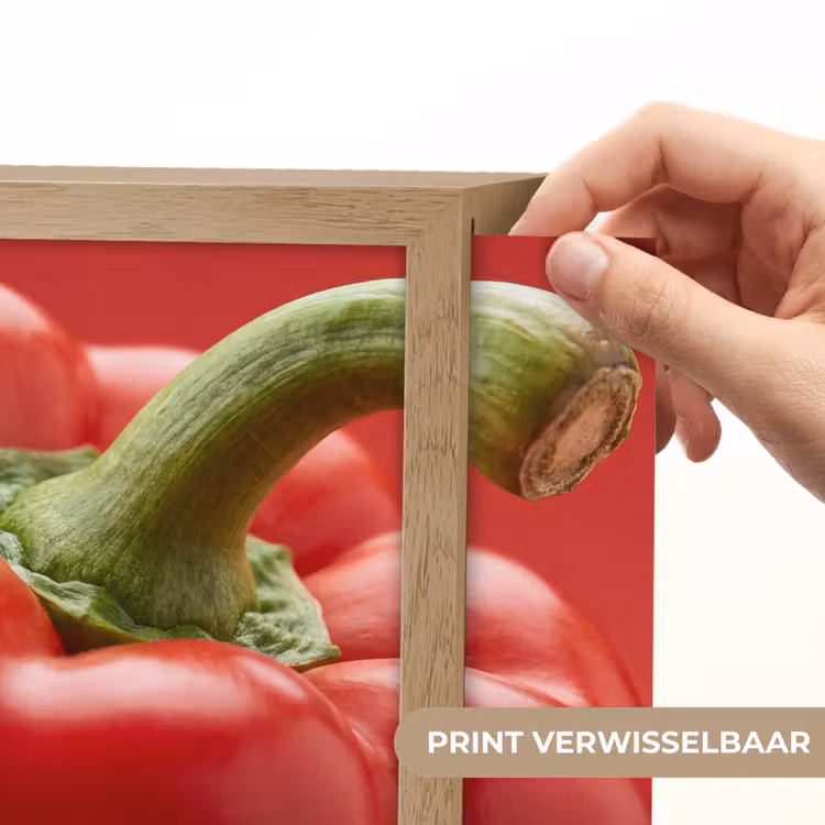 Lightbox - Wandlamp - Eten - Paprika - Rood — 6