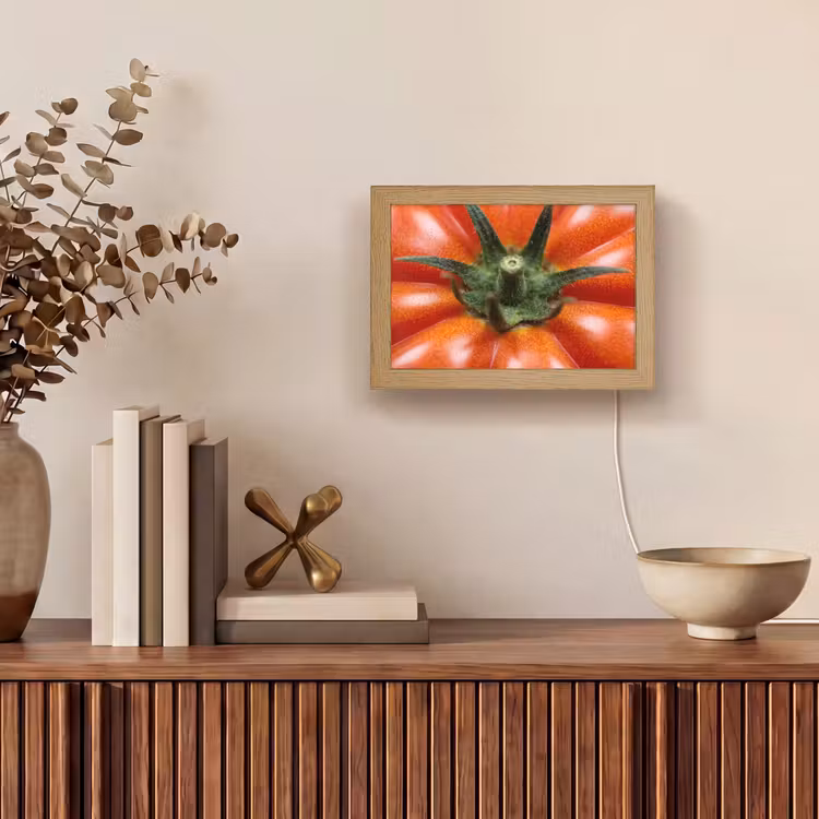 Lightbox - Wandlamp - Eten - Tomaat - Rood — 4