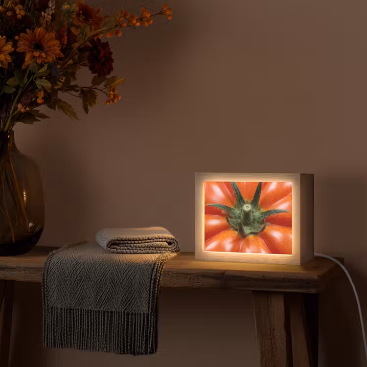 Lightbox - Wandlamp - Eten - Tomaat - Rood — 5