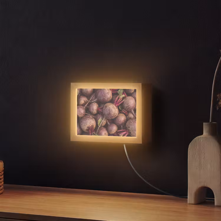 Lightbox - Wandlamp - Groente - Rood - Natuur — 2