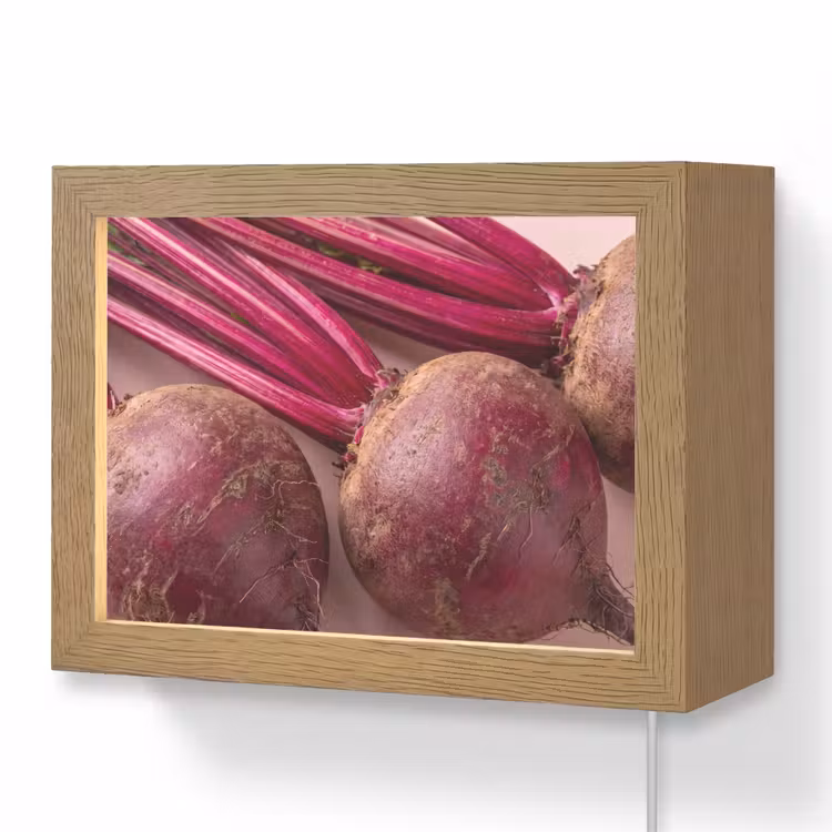 Lightbox - Wandlamp - Groente - Rood - Vers — 1