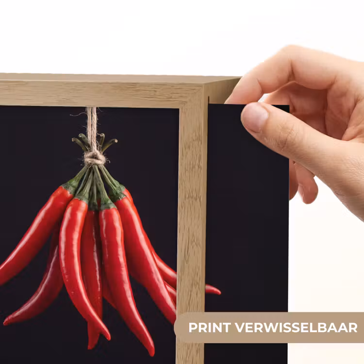Lightbox - Wandlamp - Rode peper - Eten — 6