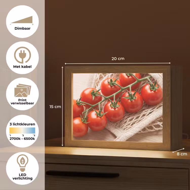 Lightbox - Wandlamp - Tomaten - Vers - Eten — 9