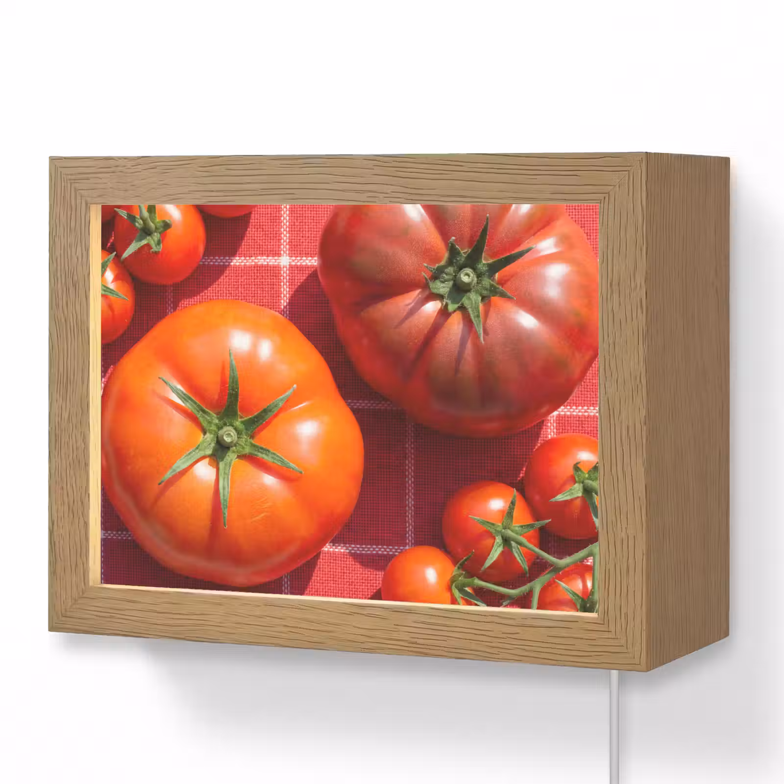 Lightbox - Wandlamp - Tomaat - Rood - Eten — 1
