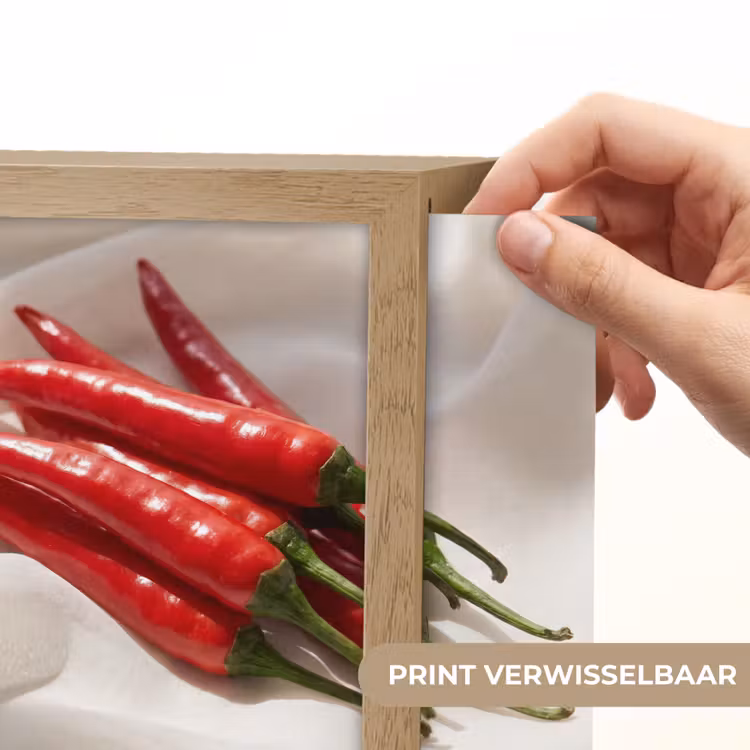 Lightbox - Wandlamp - Peper - Rood - Eten — 6