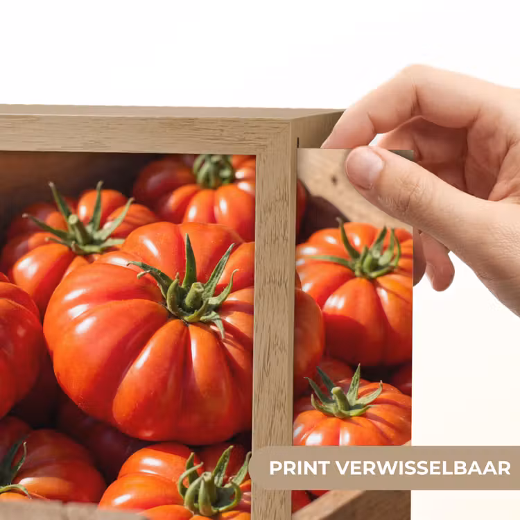 Lightbox - Wandlamp - Tomaat - Houten - Kist — 6