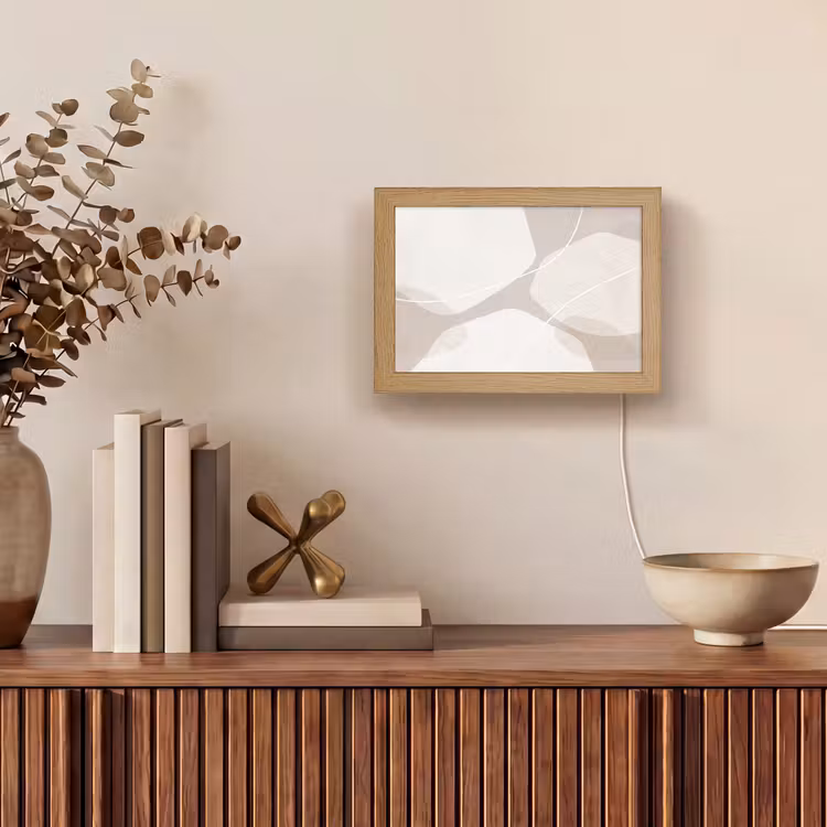 Lightbox - Wandlamp - Abstract - Vormen - Beige — 4