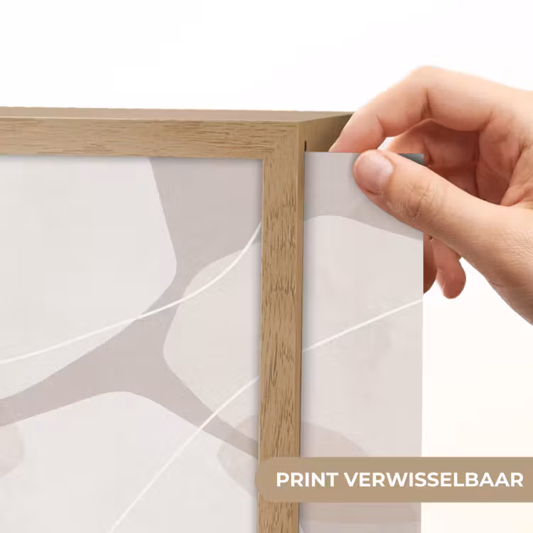 Lightbox - Wandlamp - Abstract - Vormen - Beige — 6