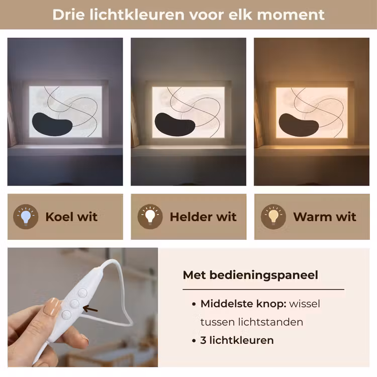 Lightbox - Wandlamp - Abstract - Vormen - Kunst — 7