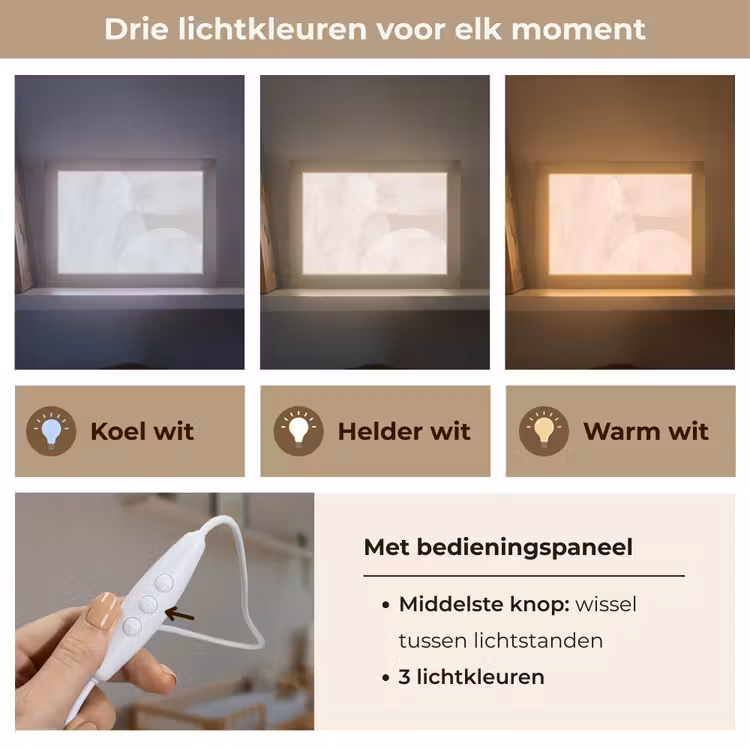 Lightbox - Wandlamp - Kunst - Lijnen - Modern — 7